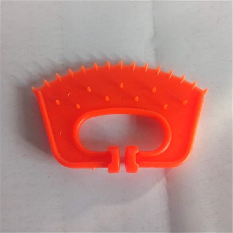 Calf Weaner Bull Nose Ring and Piercing Pliers, Plastic Reinforced Type