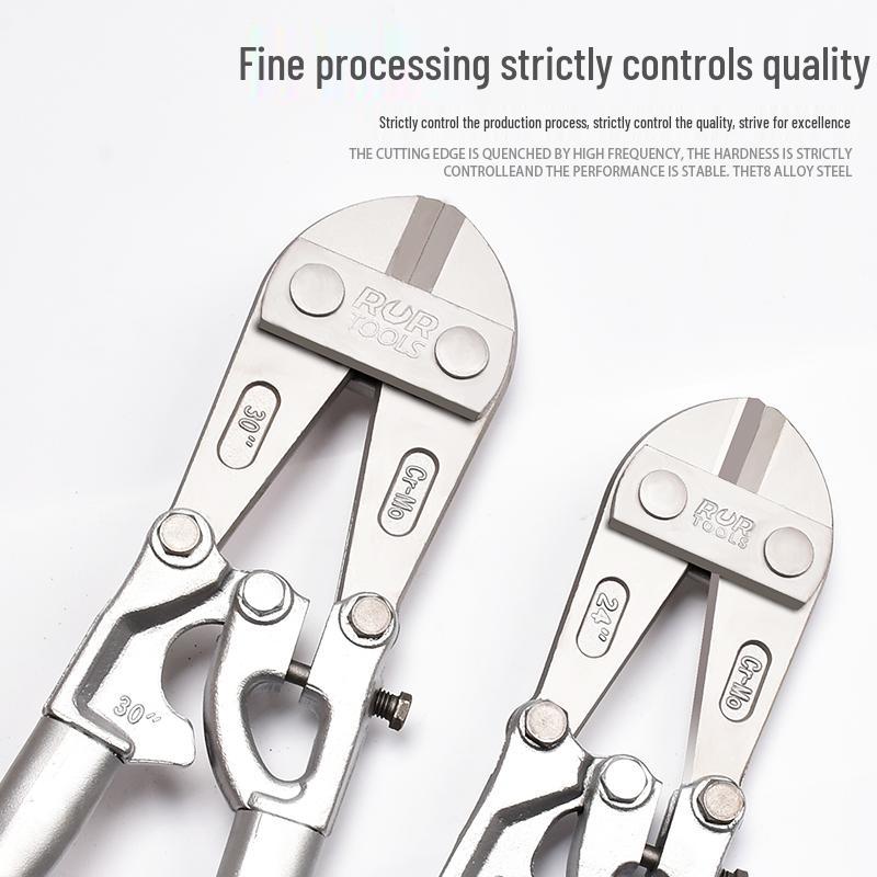 Кусачки для проволоки с высоким рычагом «Орлиный клюв» - Экономящие усилия плоскогубцы для арматуры, стали и железной проволоки