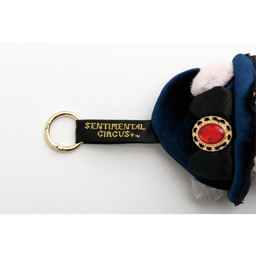 San-X Sentimental Circus "Вечная магия и Книга желаний" Подвесная плюшевая игрушка Спика MV33901 В170 x Ш110 x Г90мм