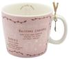 Mon Cafe Menu Mug, Pink, 026151