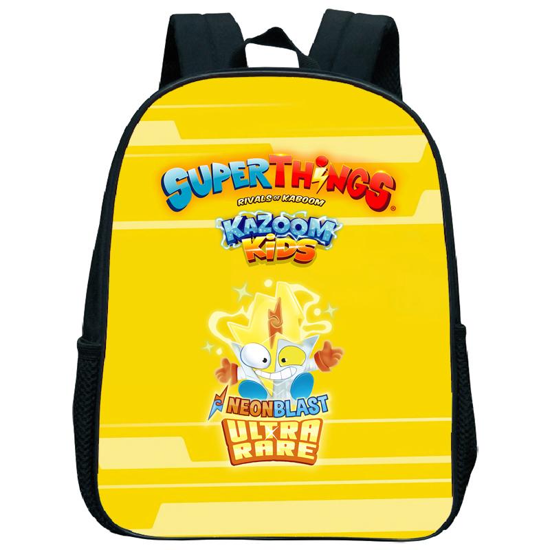 Рюкзак Superzings Kazoom Kids Детский Рюкзак Детский Сад Школьный Рюкзак Super Zings 3-5 Лет Мальчики Девочки Милая Сумка для Малышей