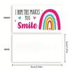 Pack Of 50 Customer Appreciation Thank You Cards Personalized Greeting Card Handmade Gratitudes Cards for Shoppers