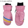 Kids Winter Must Thicken Warm Children Ski Gloves Snow Snowboard Outdoor Riding Long-sleeved Mitten