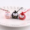 New Charm Door Key Car Key Maneki Neko Keyrings Lucky Cat Keychains Bag Decoration Pendant