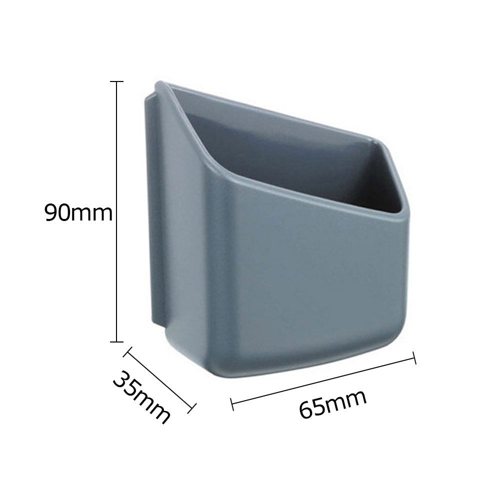 2pcs Pasteable Accessories Pocket Car Storage Box Car Phone Holder Car Card Storage Car Organizer