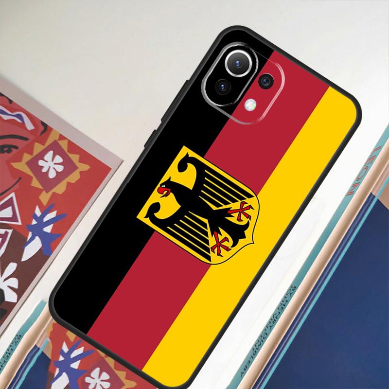 Чехол с гербом флага Германии для POCO F5 X3 X5 Pro F4 X4 GT F3 M5s M5 Чехол для Xiaomi 13 Lite 12 11 11T 12T Pro