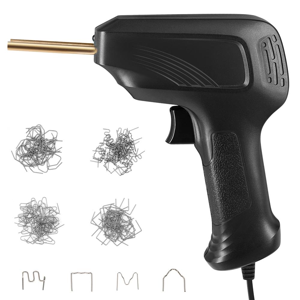 Набор инструментов для ремонта бампера автомобиля 50 Вт, вилка ЕС, пистолет для сварки пластика, гаражный горячий степлер, сварочный аппарат