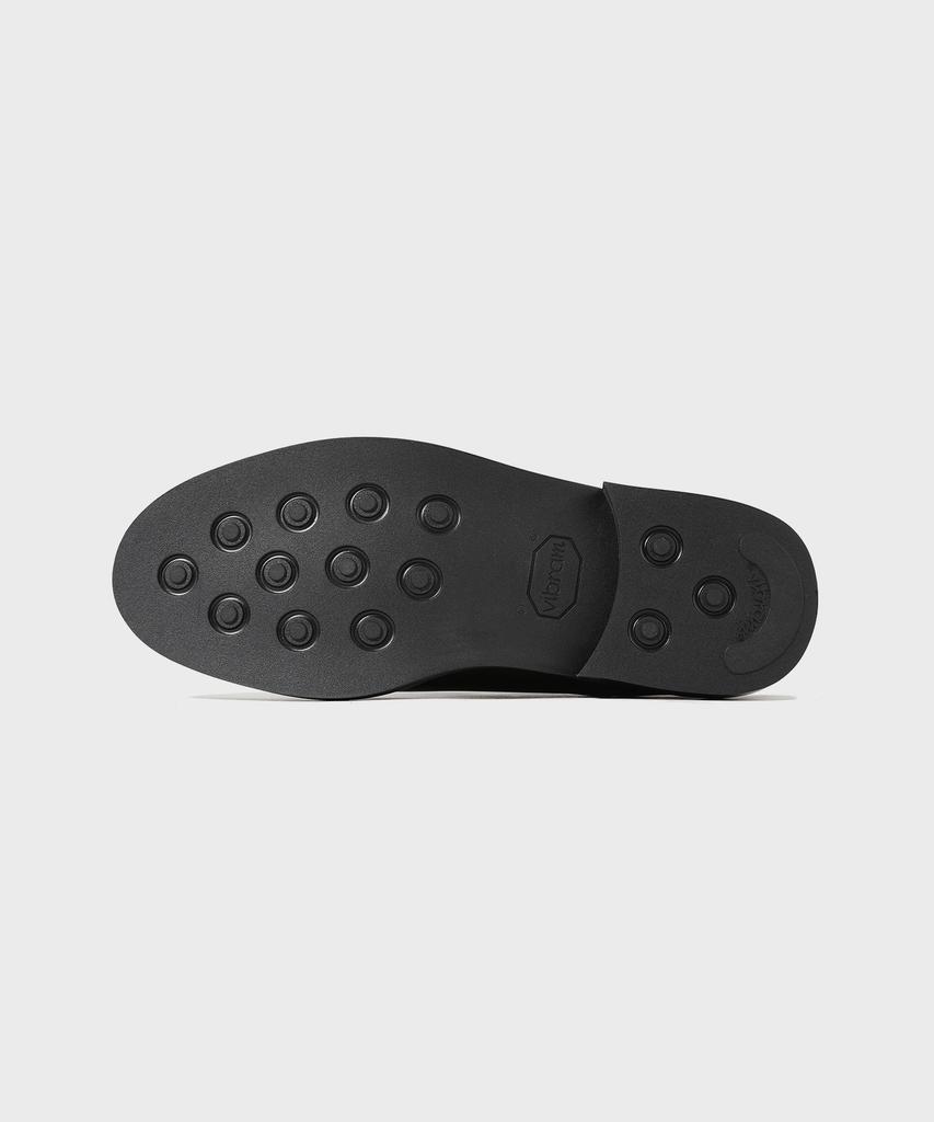 Firenze Atelier [Vibram] Современные морщинистые Дерби 1600 [Кожа Крупного Рогатого Скота Черная]