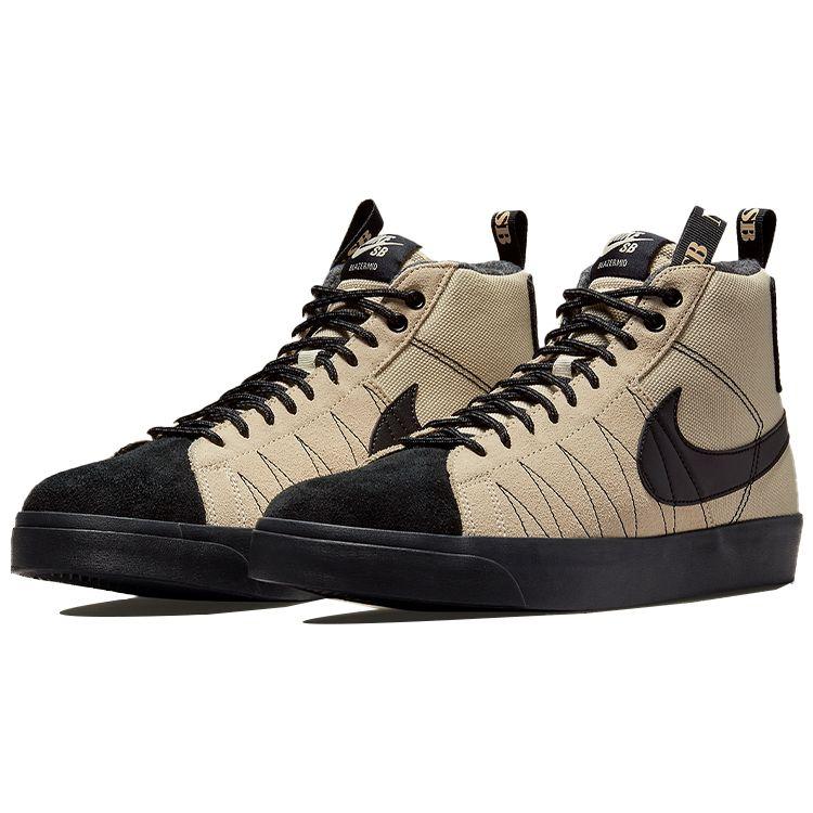 Nike Пакет Blazer Mid Premium SB Acclimate Pack — черные кроссовки унисекс из ротанга, коричневые, безопасные, оранжевые DC8903-200