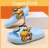 Очаровательные детские тапочки Пикачу Дышащие Нескользящие Летние Домашние Тапочки