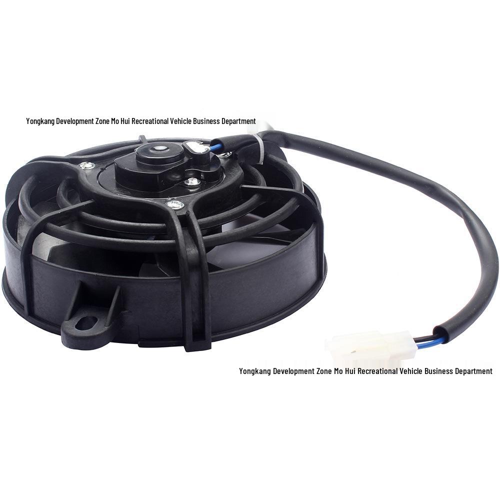 Water-Cooled Oil Cooler Radiator Fan for 150-250cc ATV Beach Buggy Motorcycle