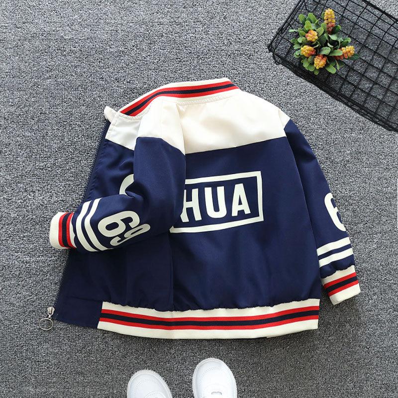Children's Clothing Boys' Spring and Autumn Jackets Boys' Baby Boys Spring Western Style Jackets Casual Sports Jackets