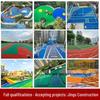 Breathable EPDM Rubber Granules for Mixed-Type Plastic Athletic Track