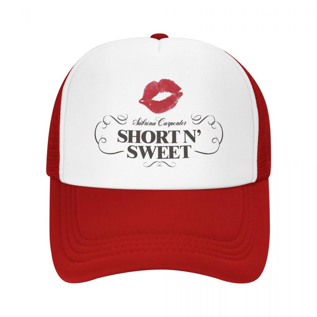 Sabrina Carpenter Short N' Sweet 2024 Album Baseball Caps Mesh Hats Sun Caps Sport Unisex Caps