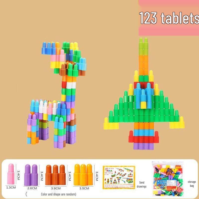 Большие строительные блоки для мальчиков, 3-6 лет - Идеально для интеллектуального развития, Подарок на день рождения