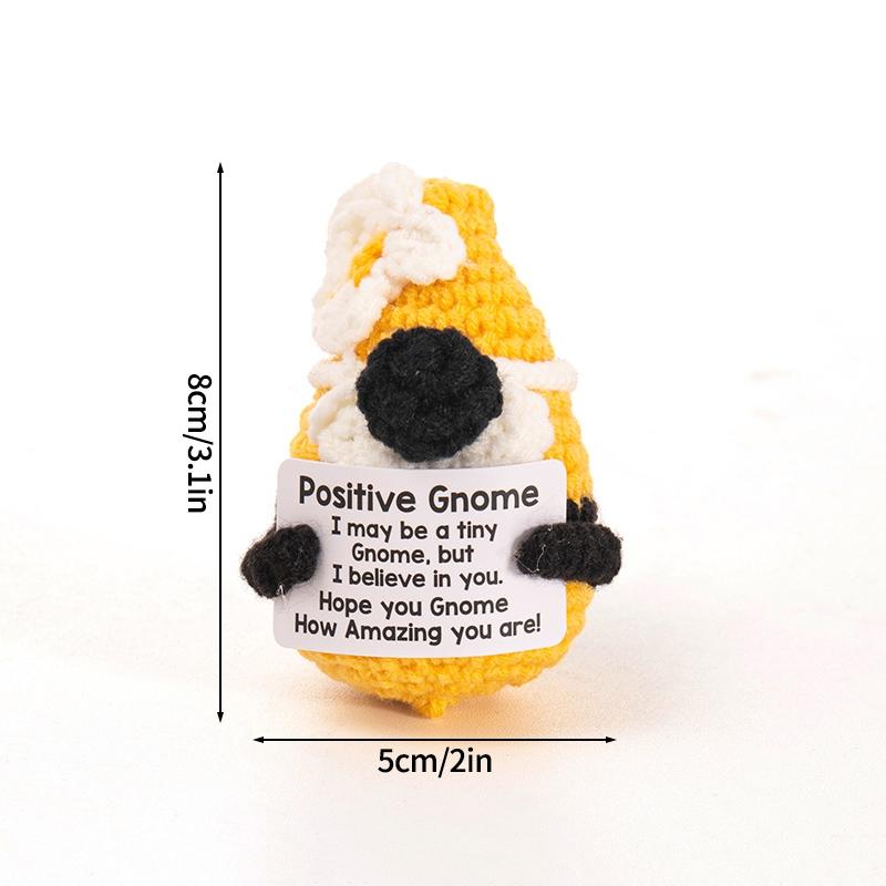 Crochet Decoration Desk Accessorie Cartoon Crochet Ornament Office Accessorie Christmas Halloween Party Guests Gifts