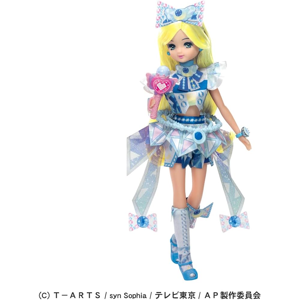 Takara Tomy Licca-chan Doll Secret Eye Print Mitsuki and Tsubasa Dress-Up Toy for Pretend Play Ages 6 and Up