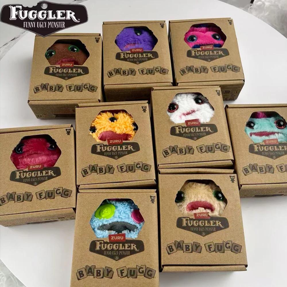 Плюшевые игрушки Fuggler Baby Monster Смешной Уродливый Большеглазый Монстр Застенчивый Парень Мягкие Набивные Животные Милая Плюшевая Кукла Подарки на День Рождения