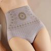 Трусики с высокой талией, женские трусы с подтяжкой живота и бедер, корректирующие фигуру, дышащее нижнее белье больших размеров
