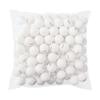Homraku Table Tennis Balls for Practice and Pack of Professional Plastic Competition, 100, White, Three-Star Quality, 40mm, (ABS Resin)