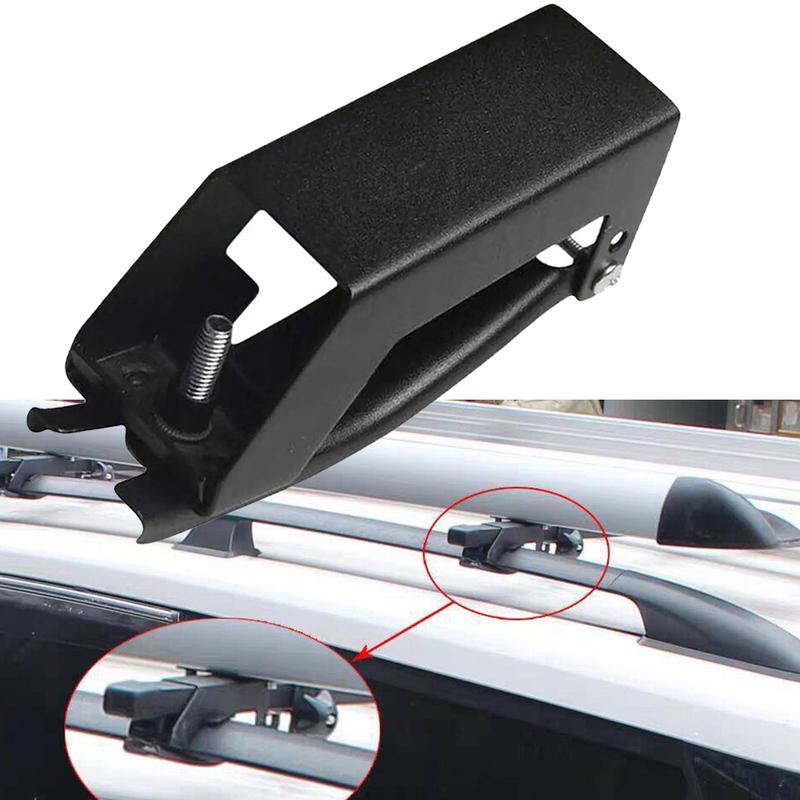 Car Roof Bracket Mounting Kit Travel Storage Solution Easy Installation Bracket Iron Material Construction For Most Vehicles