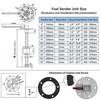 Marine Fuel Sending Unit Boat Fuel Tank Sender, 240-33ohms 10" (250mm) Stainless Steel Gas Sensor Water Fuel Gauge Sender For Boat Car Truck Vehicle-s