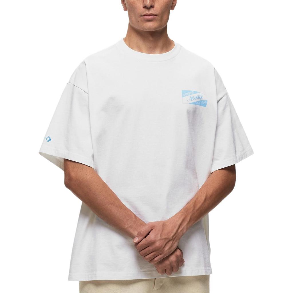 Converse x Awake NY Jersey T-Shirt Asia Sizing 'White' Men's 10026482-A01