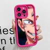Чехол для мобильного телефона Jujutsu Kaisen Сукуна для iPhone 17 16 15 14 13 12 11 Air Pro Max Plus Утолщенный ТПУ Цветной Чехол Чехол Красивый