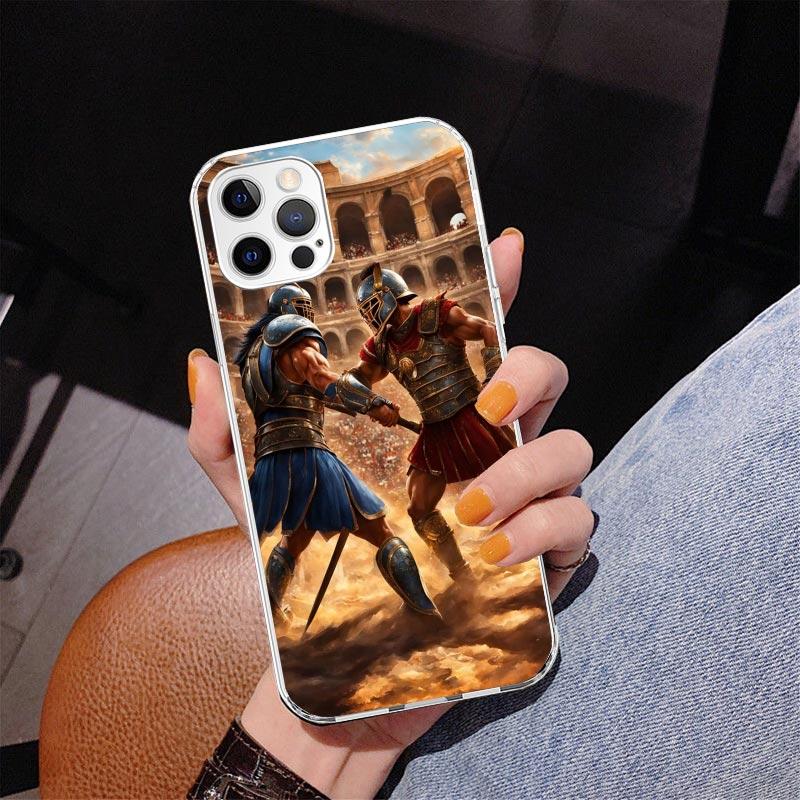 Roman Colosseum Phone Case For iPhone 17 Air 16 Pro Max 16E 15 + 14 Plus 11 12 13 Mini 7 8 SE Gift Print Cover Fundas