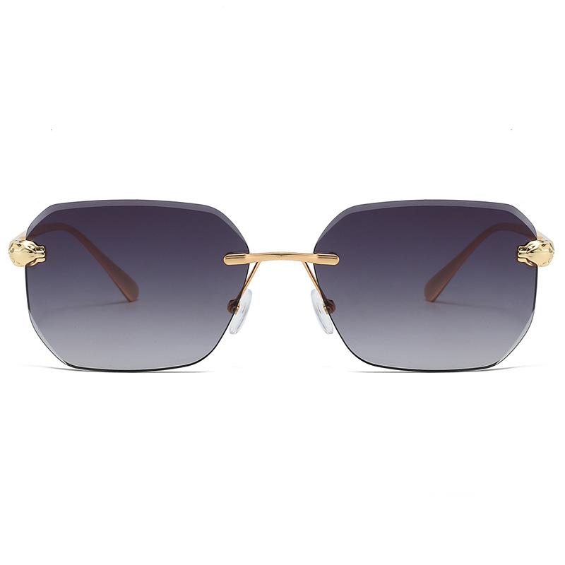 Солнцезащитные очки JYL TS Защита от УФ Леопардовая Безрамная Мужские/3130