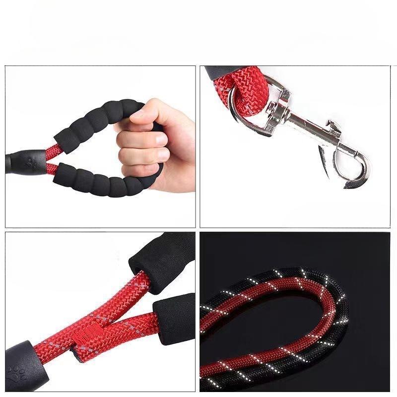 Удлиненный поводок для собаки Поводок для собаки Ошейник для собаки Выгул собаки Тедди Золотистый ретривер Домашнее животное Крупная Средняя и Маленькая Собачья Цепь