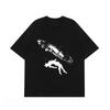 Men Graphic T-Shirts Oversized Cotton High Quality Vintage Harajuku Fashion Short Sleeve Tops Tee Y2k Streetwear Clothing Kaws