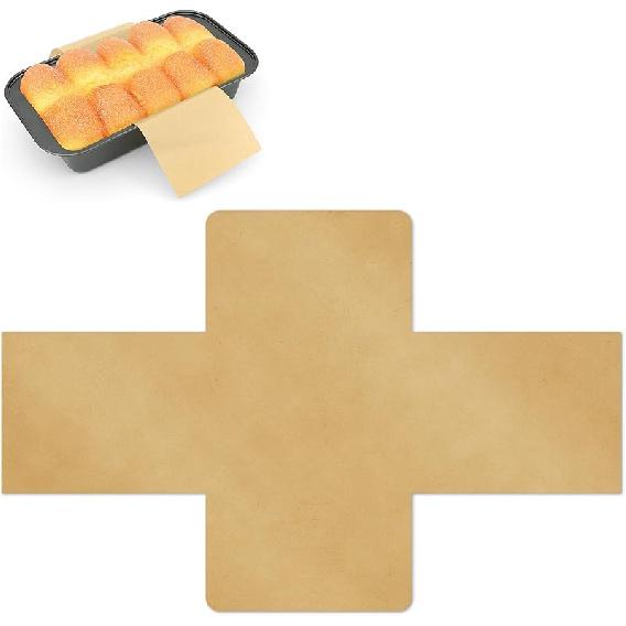 100 Sheets Loaf Pan Liners, Non-Stick Parchment Paper for Baking Toast,Sourdough,Cakes, Banana Bread, Ideal Bread Pan Liners for Baking(Rectangular