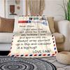 For Mom Customized Your Name Blanket Warm Comfortable Soft Blanket For Chair Office Sofa Bed Sofa Office Camping Suitable For Gifting Relatives And
