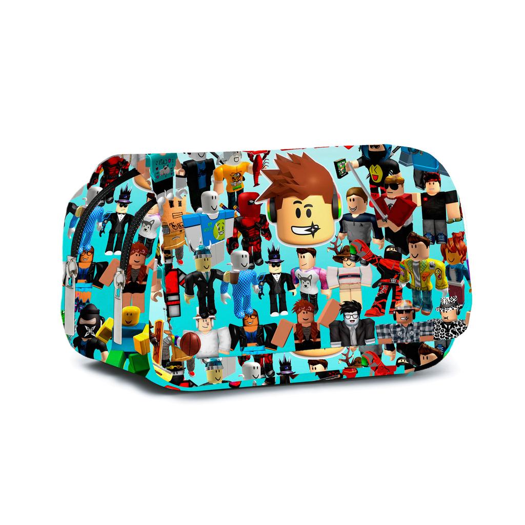 Primary School Students Pencil Case Children'S Pencil Case Stationery Case Digital Full Printing Pencil Case