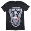 Футболка Five Finger Death Punch Fortis Fortuna 2026 Tour класса люкс для мужчин и женщин. Топ Y2k.
