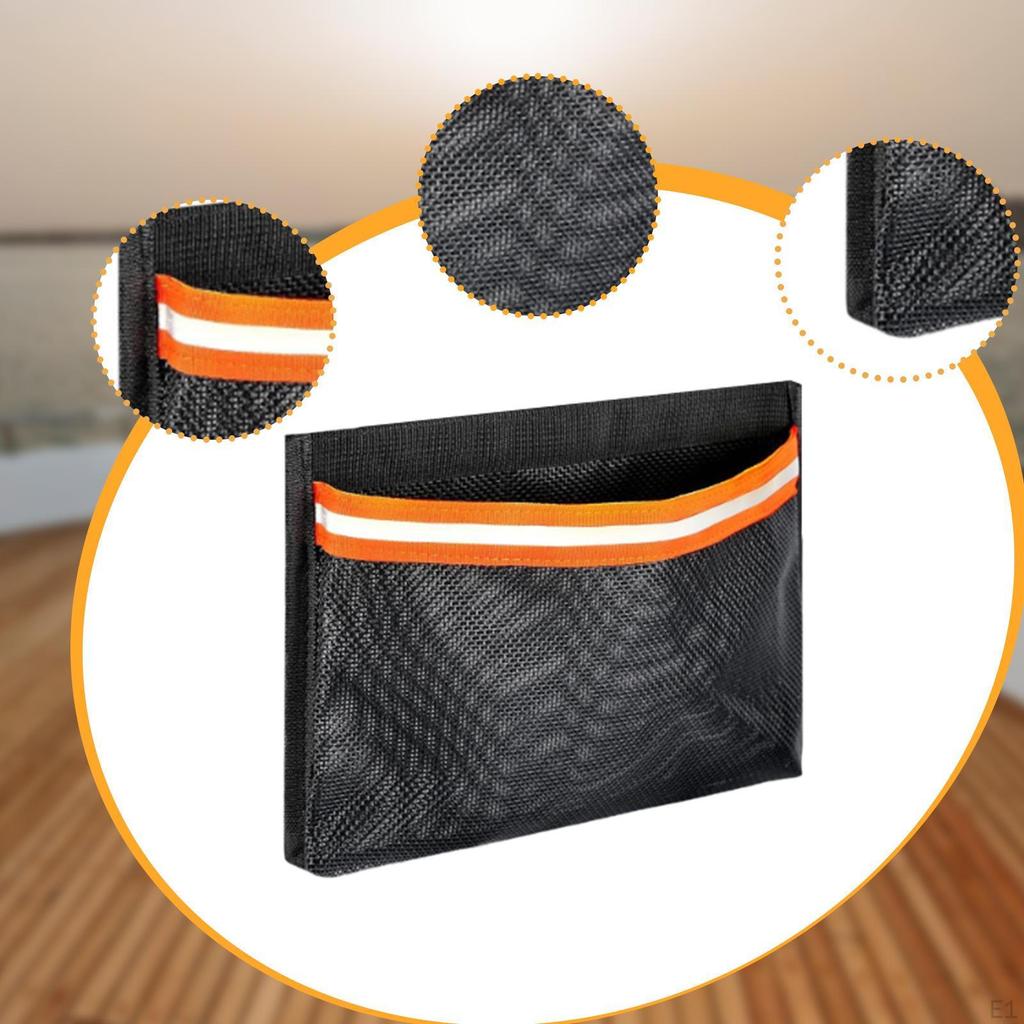 Сетчатый мешок для хранения лодки Морской самоклеящийся Портативный Универсальный со светоотражающей полосой для