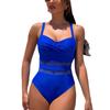 Women Bikini One Piece Sexy High Waist Bathing Suit Beach Swimwear Female Summer Swimsuit