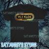 Новая мужская футболка 95 5 Klos Logo смешной размер от S до 5XL