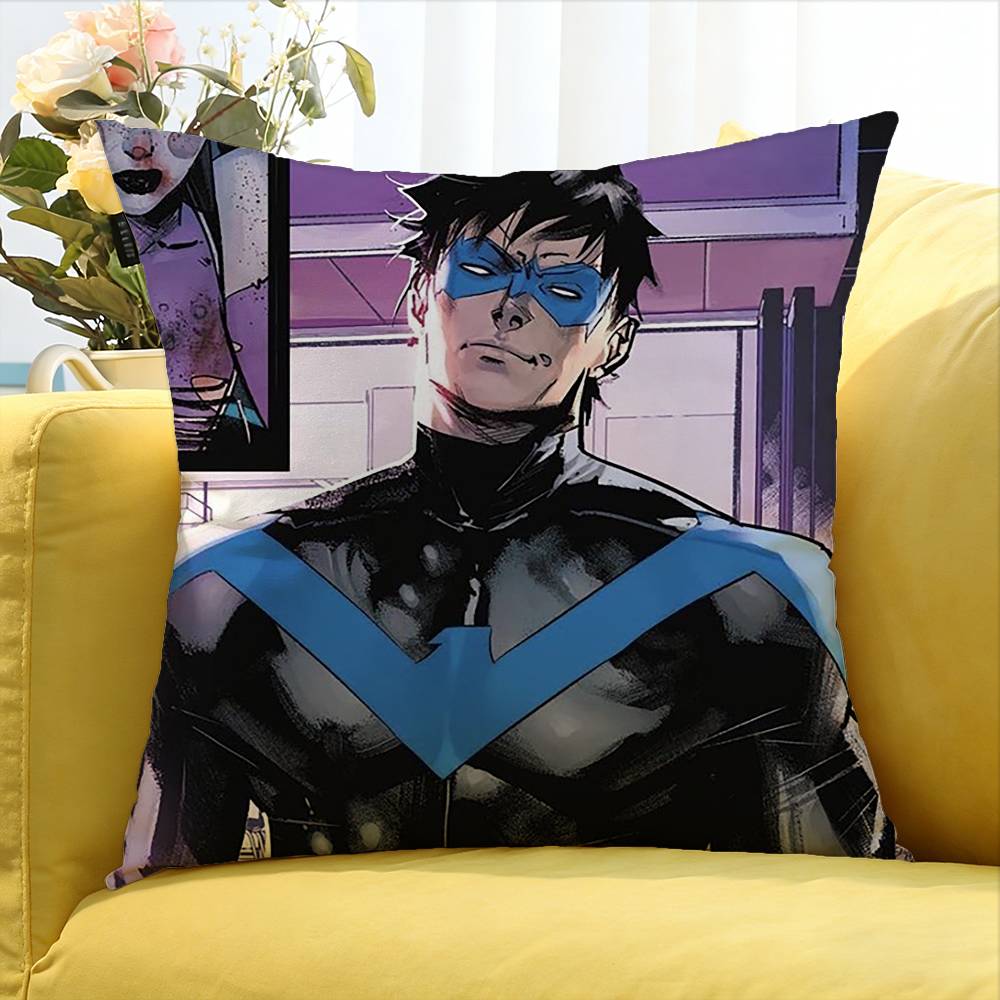 For Cool D-Dick Grayson Various Sizes Square Pillow Case For Car Home Bedchamber Decor