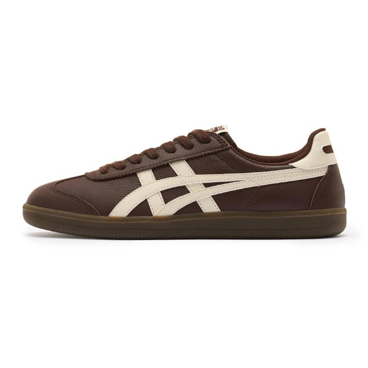 ONITSUKA TIGER Tokuten Fashion Универсальные Прочные Низкие Повседневные Кроссовки Унисекс Коричневый 1183B938-201