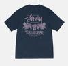 Stussy TOUGH GEAR INTERNATIONAL Футболка Размер L Новая с бирками Темно-синяя Унисекс