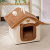 Cat & Dog House: All-Season Enclosed Winter Warm Detachable & Washable Pet Bed, Shippable