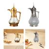 Arab Coffee Pot Portable Luxury for Home Kitchen Elegant with Spout 1.6L for Hot Drinks Coffee Carafe Tea Kettle Teapot