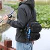 Durable 1000D Cordura Fishing Tackle Bag Single Shoulder Crossbody Waist Pack Outdoor Hiking Camping Cycling