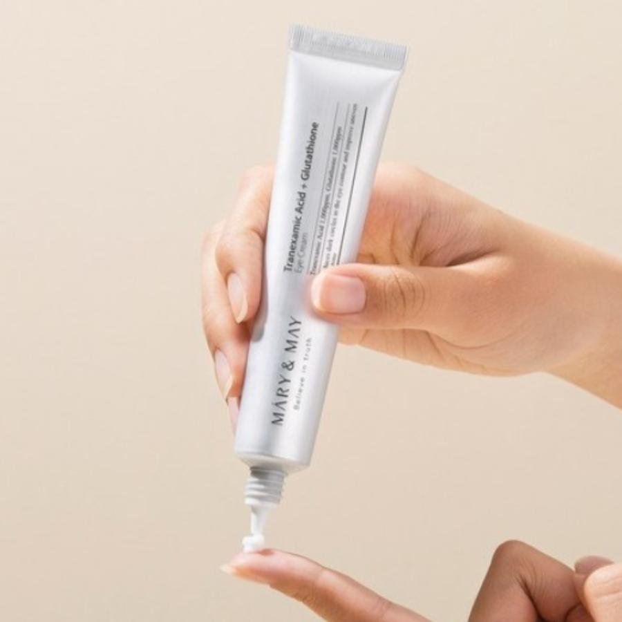 Mary&May Крем для глаз с транексамовой кислотой + глутатионом 30 мл