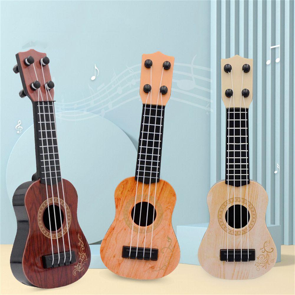 4 Струны Подарок на День Рождения Музыкальная Игрушка Музыкальный Инструмент Инструменты Симуляция Гитара Мини Укулеле