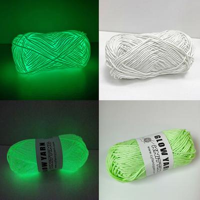 Творческая ручная вязка светящаяся нить DIY светящаяся пряжа для сумки свитера коврика пряжа для рукоделия