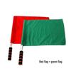 Shuangan Red and Green Command Hand Flags