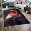 Cartoon Pink Flamingo Bird Rainforest Carpet Rug for Home Living Room Bedroom Sofa Doormat Decor,kid Area Rug Non-slip Floor Mat
